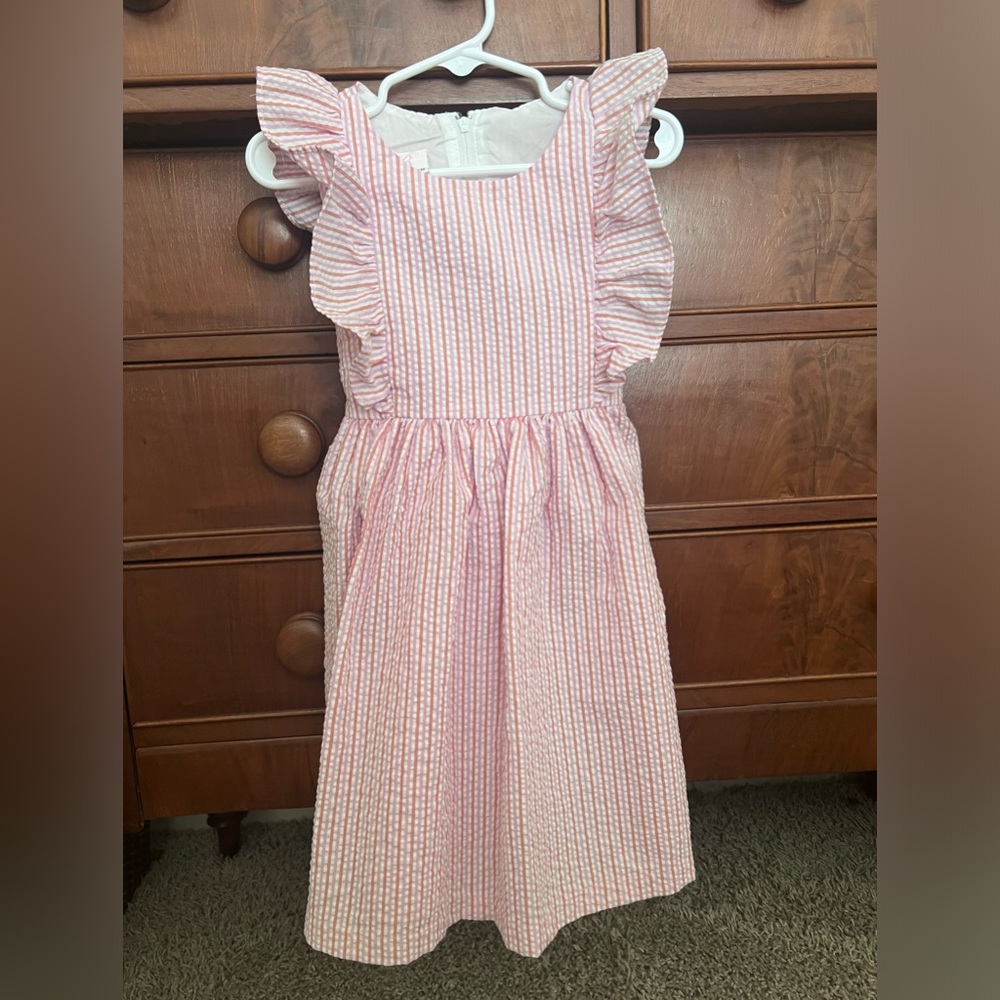 Billie Jean Sear-suckered dress